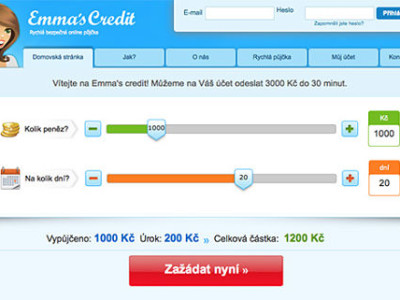 Půjčka Emmas Credit – – recenze, diskuse, zkušenosti